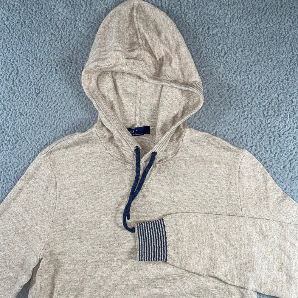 Gap Sweatshirt Mens Medium Long Sleeve Pullover Hoodie Preppy Classic
